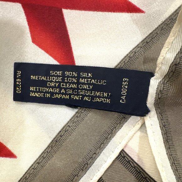 OSCAR DE LA RENTA Vintage Silk Scarf - Picture 8 of 11